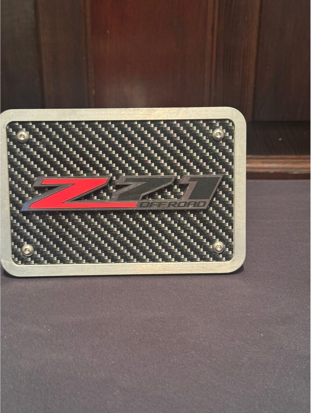 Chevrolet Z71 Off Road Hitch Cover Emblem